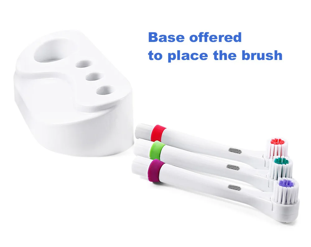 Electric Toothbrush with 4 Brush Heads Oral Hygiene Dental Care Accessories