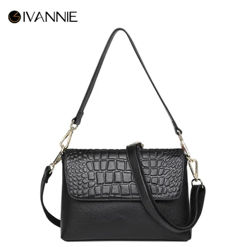 

Women Purple Handbag Genuine Leather Fashion Satchels Bag Female Shoulder Bags Messenger Bag For Women 2018 sac a main Clutch