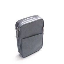 Нейлоновая Водонепроницаемая дорожная сумка большие цифровые сумки Органайзер для путешествий двухслойный Ipad кабель мобильного телефона для передачи данных электронные аксессуары