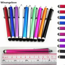 Winangelove 2000 шт./лот Металлическая Ручка Универсальный емкостный Стилусы Сенсорный экран ручка для Iphone для мобильного телефона, Планшеты, для Ipad
