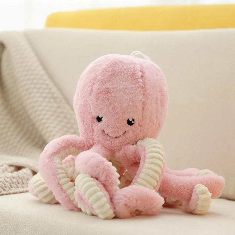 18 см прекрасный моделирование осьминог кулон плюшевые мягкие игрушки мягкие животные милые куклы детские подарки
