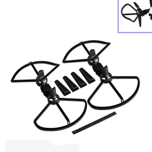 1 conjunto Seguro Propeller Guarda Proteção + Trem de Pouso Para Desencadear O Drone Acessórios