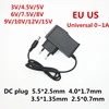 AC 110-240V DC 3V 4.5V 5V 6V 7.5V 8V 9V 10V 12V 15V 1A Universa power supply adapter transformer charger for LED light strip ► Photo 1/2