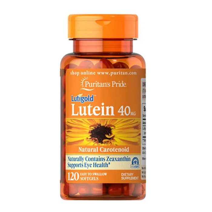 

Free Shipping Lutein 40 mg120 Pcs Natural carotnoid
