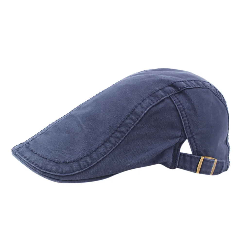 Men's Casual Cap Golf Driving Flat Beret Driver Hats Outdoor Beret