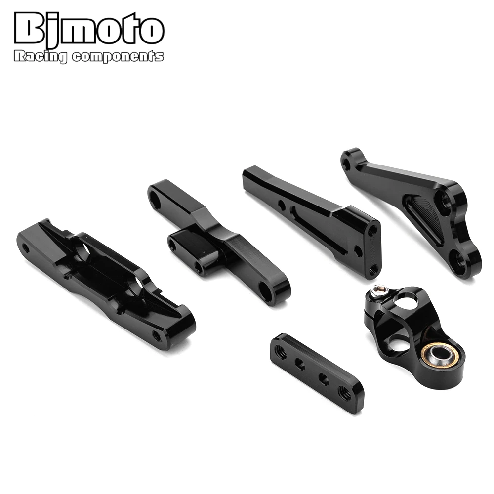 Мотоциклетный демпфер рулевого механизма Bjmoto CNC крепежные кронштейны держатель