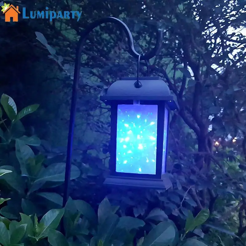 

LED Waterproof Solar Powered Landscape Lawn Lamp with 7Colors 3D Fireworks Effect Night Light Pin Lamp
