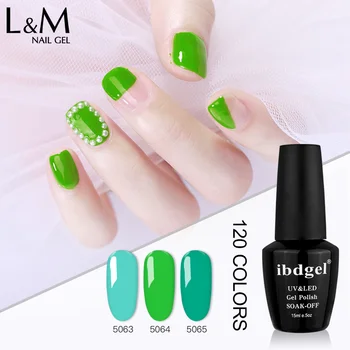 

3 pcs ibdgel Full Color Gel Polish Perfect Summer Colorful Manicure Semi Permanent UV LED Gel Varnish Gel Nail Polish