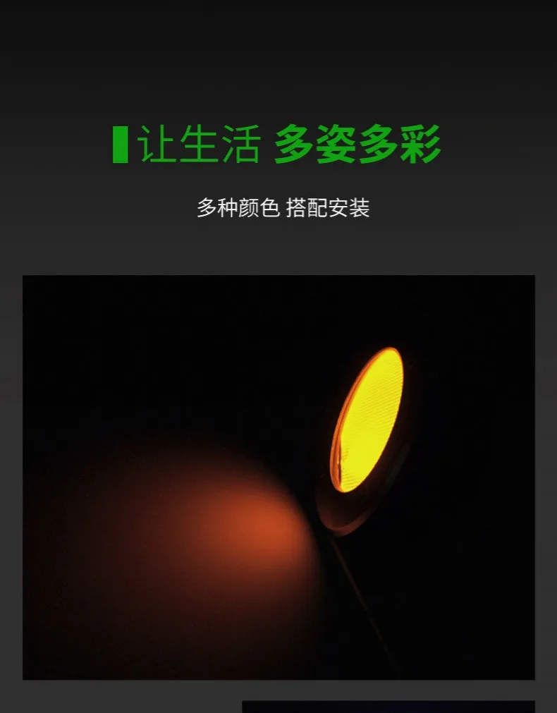 Frete Grátis Solar Light Underground Atualização Branco Bule Vermelho Amarelo Verde Inground Buriend Paisagem Jardim Caminho Ip67 Led 6 Lâmpadas subterrâneas