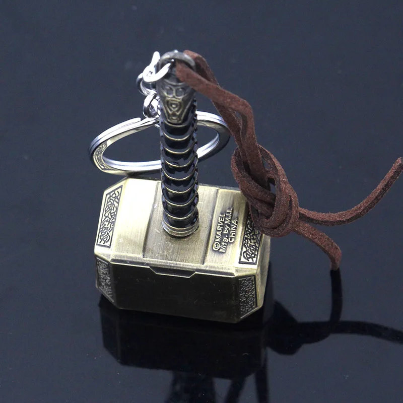 Фильм Мстители эндшпиль Тор молоток брелок металлический молоток автомобильный брелок ожерелье ювелирный подарок