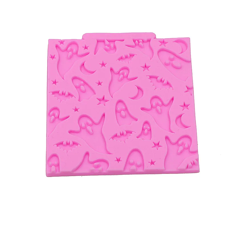 Halloween Ghost Cream Cake Silicone Mold Handmade Chocolate Craft Mold Cake Dessert Decorative Mold DIY Cake Bakery Tools