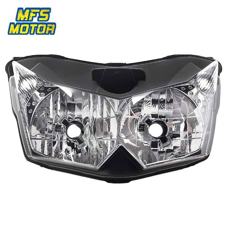 

Headlight For 07-09 Kawasaki Z1000 Z 1000 Motorcycle Front Lamp Assembly Upper Headlamp Head Light Housing 2007 2008 2009