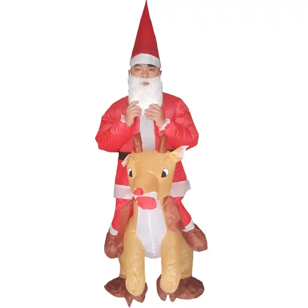 inflatable christmas pudding costumes