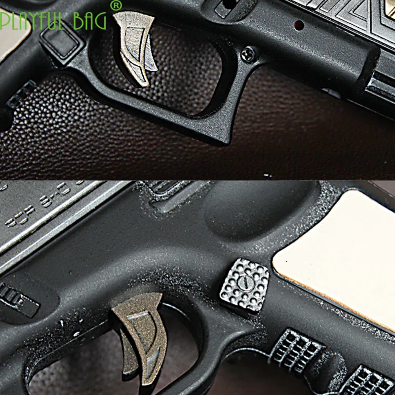 

Outdoor activity CS toy water bullet gun scodi G18 Sliding sleeve Nondestructive Kit Trigger Magazine Release QJ107