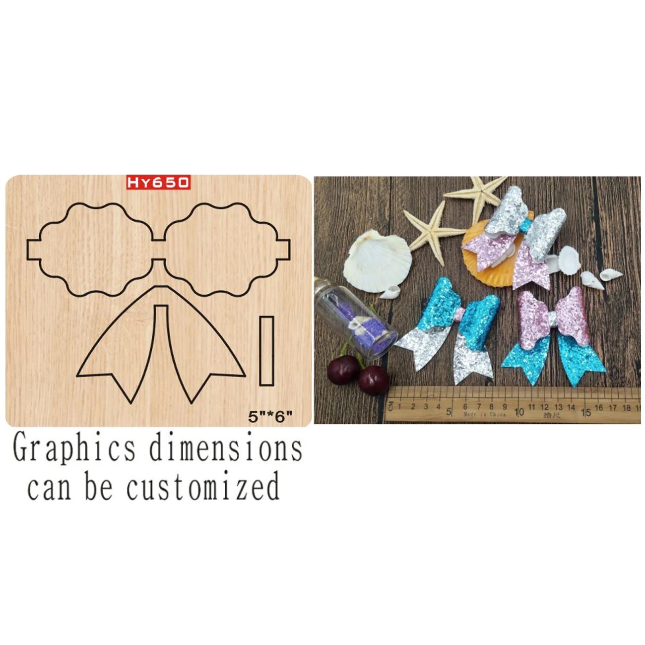 

bow cutting dies 2019 new die cut &wooden dies Suitable for common die cutting machines on the market