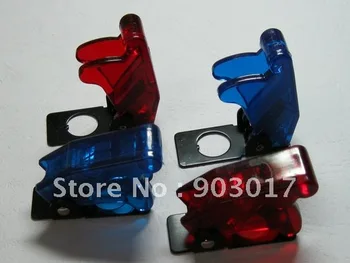 

Safety Flip Cover for Toggle Switch Transparent Blue or Red 20 Pcs Per Lot HOT Sale