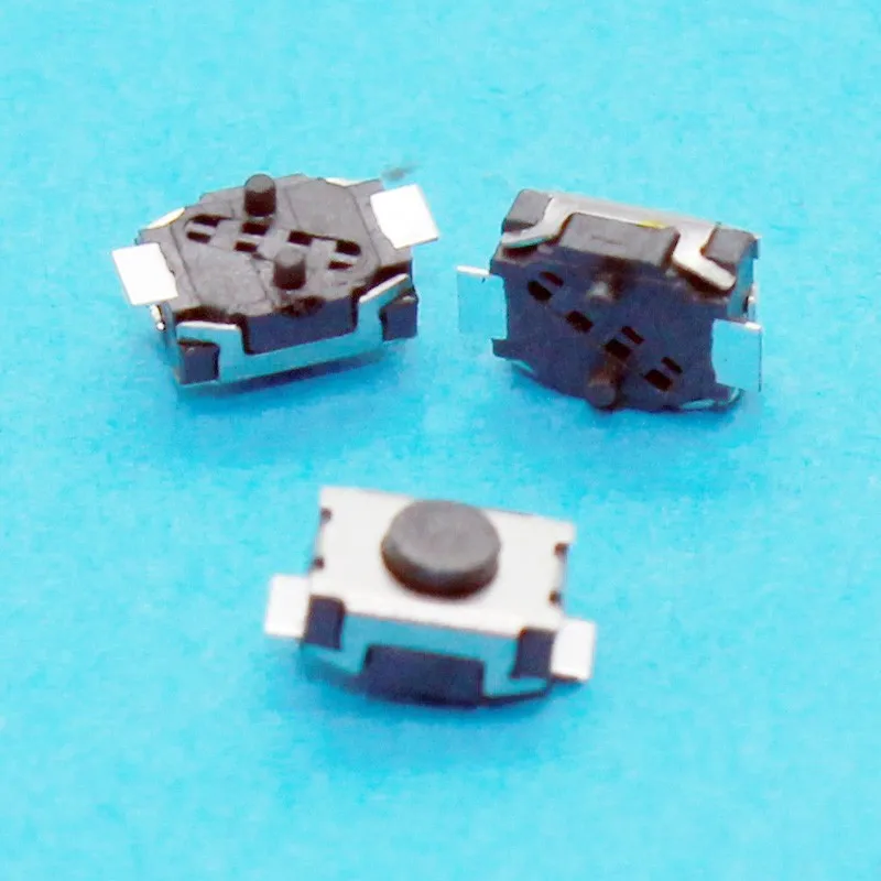 1X SMD 3*4*2 мм Микро Кнопка 3X4X2 такт переключатель 2 pin маленькая черепаха Одиночная шрапнель температура 3x4x2 мм 2PIN с колонкой