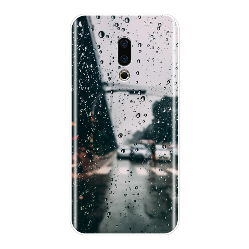 Чехол для Meizu Pro 6 7 Plus U10 U20 мягкий силиконовый чехол накладка с изображением города