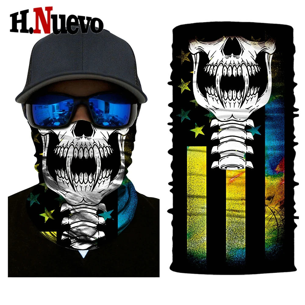 PL180114 for motorcycle skull face mask balaclava winter biker masque bandana