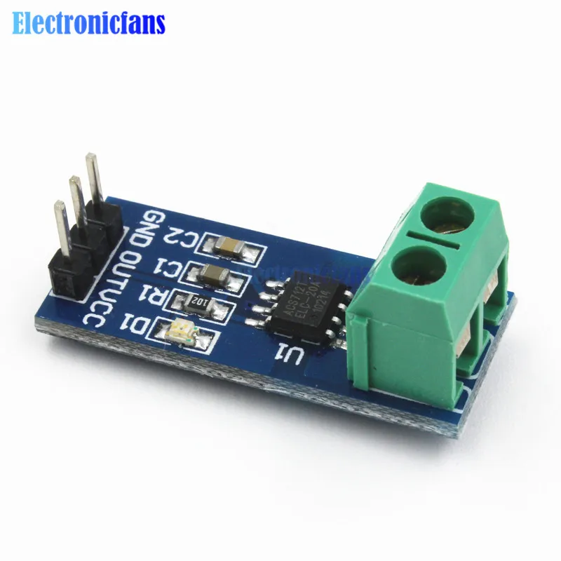 ACS712 30A диапазон зал Текущий сенсор модуль ACS712 модуль для Arduino 30A