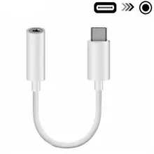 Usb type-C до 3,5 мм аудио кабель наушники адаптер Тип C USB C до 3,5 AUX кабель для Xiaomi 6 Letv 2 pro USB-C