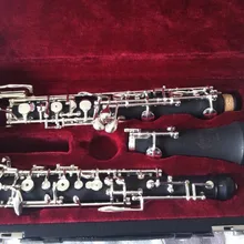 Полуавтоматический гобой С 3-й октавой клавишей, посеребренный Ключ C