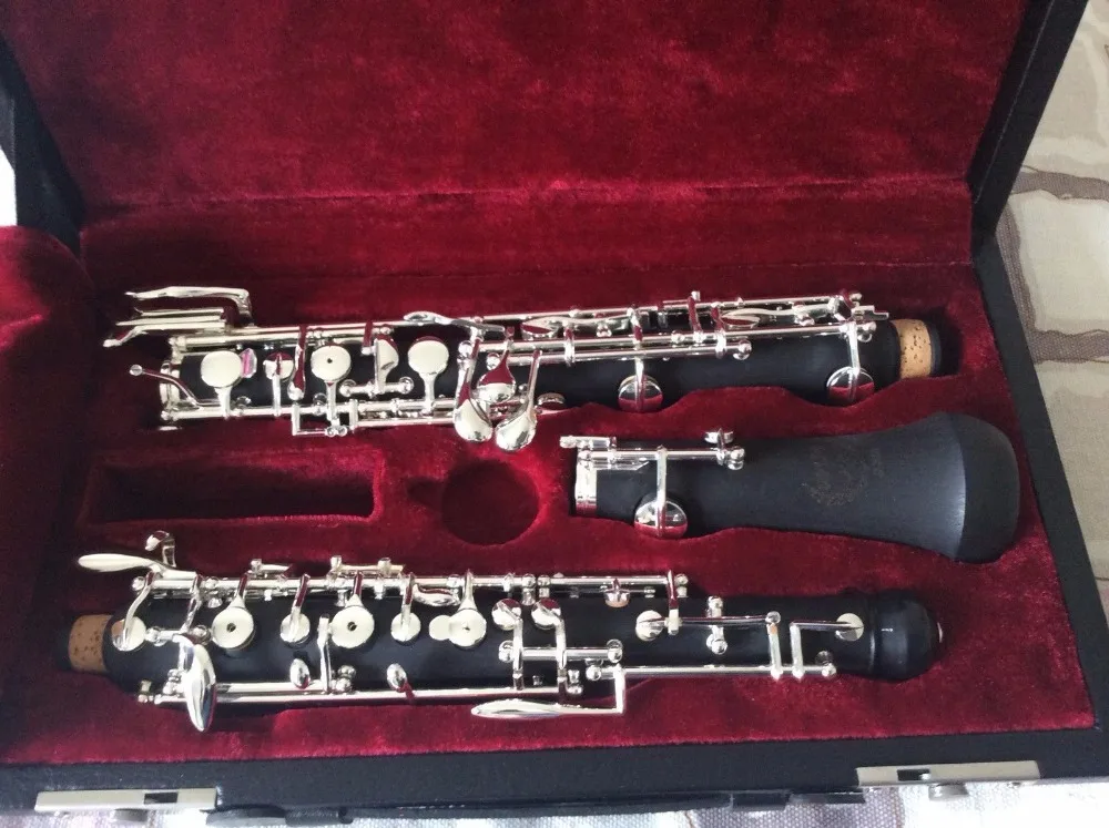 NEW Semiautomatic Oboe with 3rd Octave Key, Silver Plated C Keyin