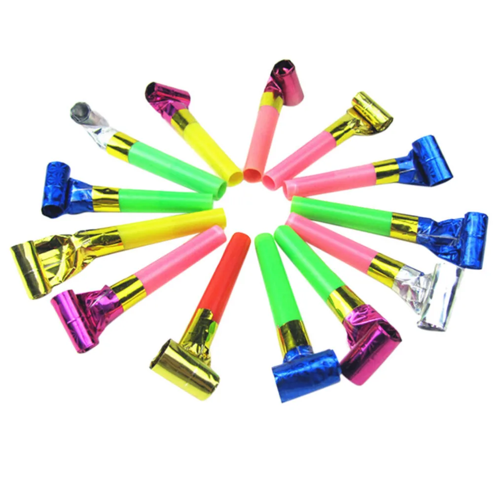 Noise Maker Funny Blowouts Party Birthday Blow Outs Noisemakers whistle