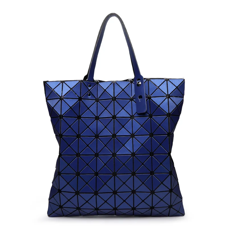 

Famous Brand Women Bag Japanese Plaid Fold Bags Bao Bao Issey Miyake Handbag Shopper Bag Fashion Shoulder Bags Totes Sac A Main