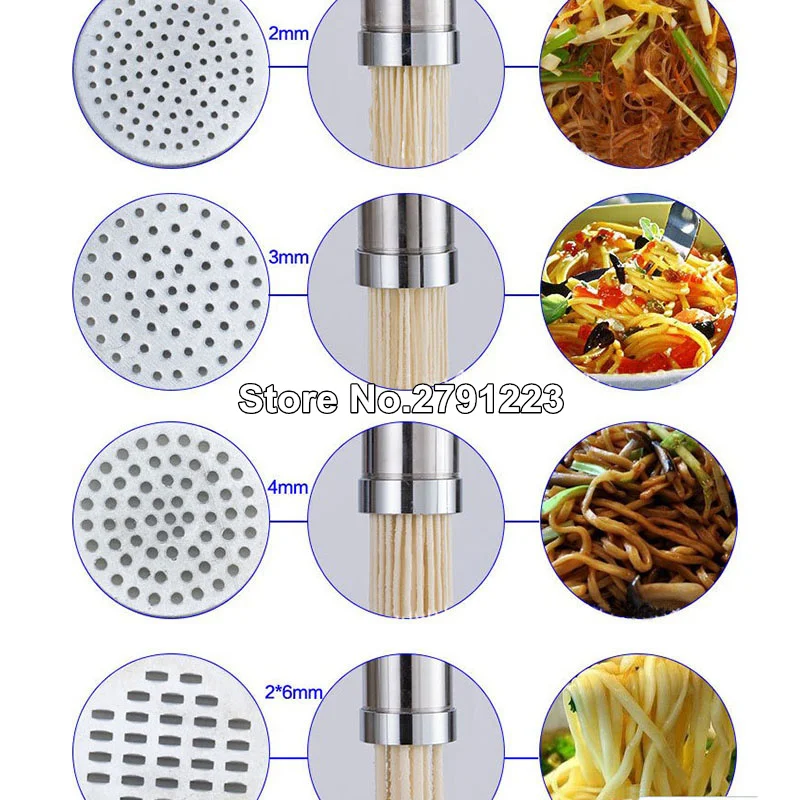 Home Stainless Steel Manual Noodle Pasta Maker Noodle Press Machine Pasta  Cutter