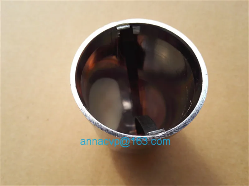 Trailer hitch ball cover cap chrome plastic towball cover 3