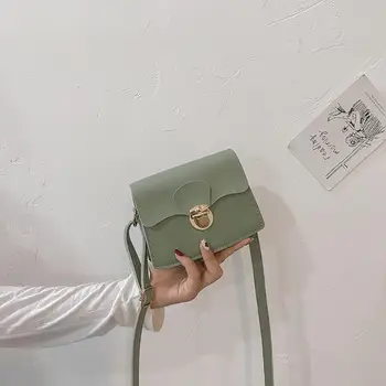 

Women Simple Small Flap Bag Fashion Shoulder Bag Luxury Handbags Women Cross Body Bags Designer High Quality Messenger Bag #20