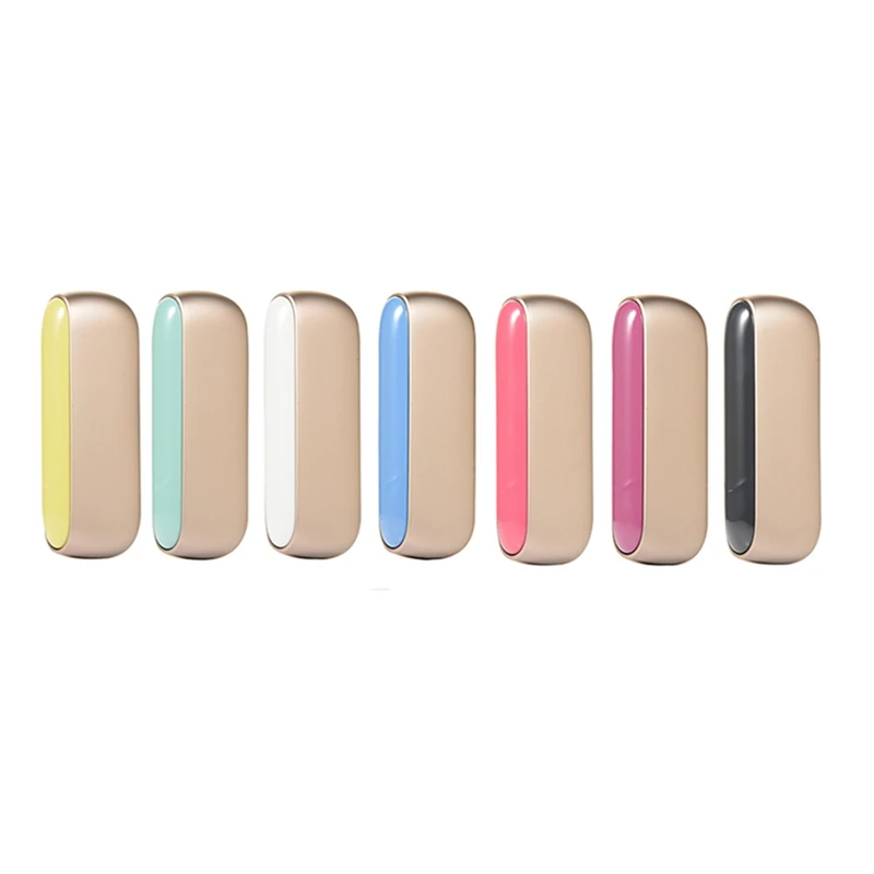

Retail New Electroplate Replaceable Magnetic Caps Use For IQOS 3.0 Outer Cases Vape Side Cover Case Accessories