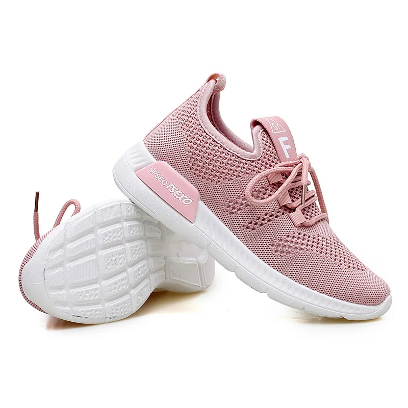pastel pink running shoes