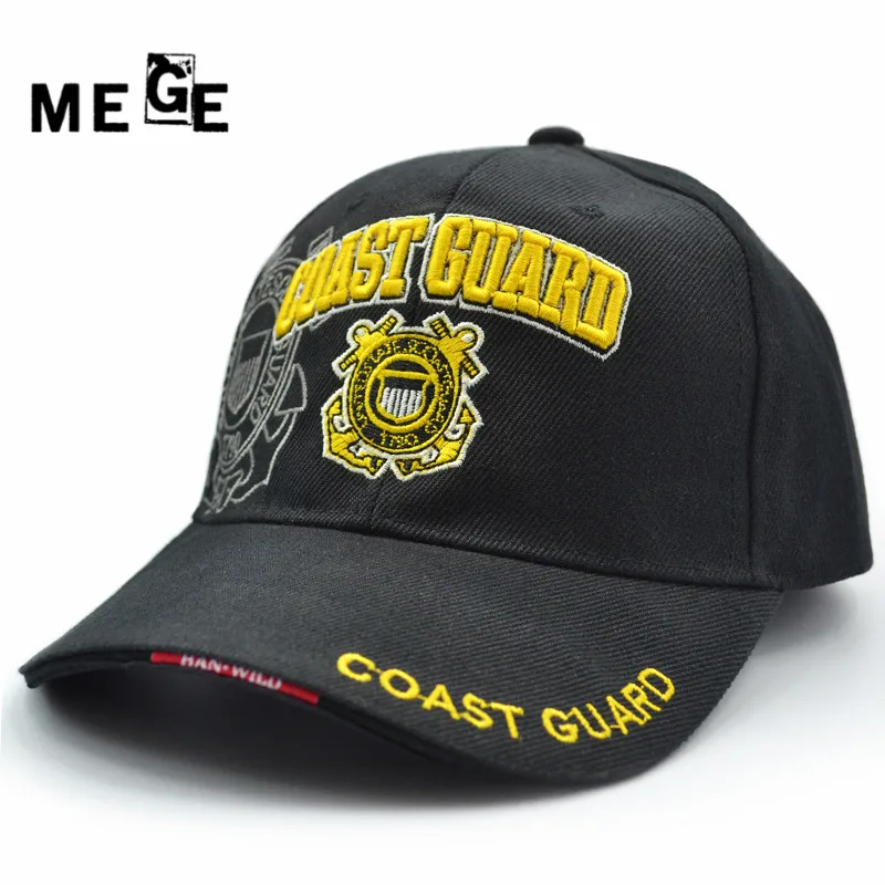 MEGE COAST GUARD Кепка для рыбалки, Chapeu masculino pesca, Мужская Уличная Спортивная Кепка, летняя рыболовная Кепка, регулируемый размер