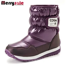 Marque chaussures neige bottes pour enfants nouvelle hiver enfant femelle bottes chaudes fabricant en gros