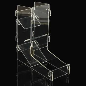 

9pcs/set The dice tower Acrylic Transparent Board Game accessories Throw dices cup Box Creative Dragon and dungeon dice tower