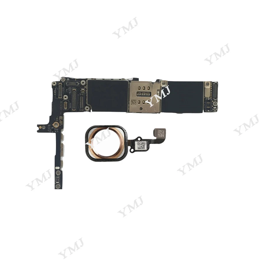 16 Гб/64 Гб/128 ГБ для iphone 6s plus материнская плата с сенсорным Идентификатором