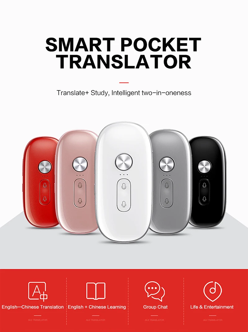 

iFLYTEK Easy-trans Simultaneous Interpretation Translator Professional Audio Recorder Chinese And Eng