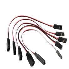 10pcs/lot 150mm/300mm/500mm Servo Extension Lead Wire Cable For JR Futaba
