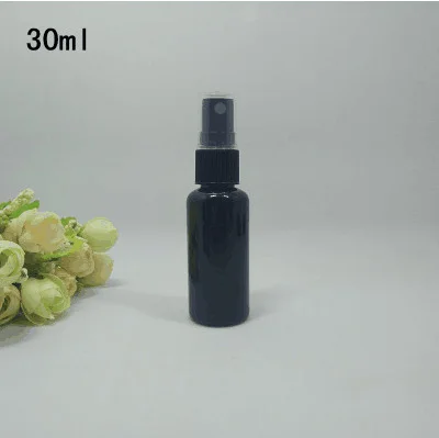 50 шт. 100 мл черный пластик Духи спрей насос filp бутылки Parfume роль для мужчин многоразового косметический контейнер пакет - Цвет: 30 ml spray bottles
