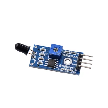 

10pcs/lot IR Flame Sensor Module Detector Smartsense For Temperature Detecting Suitable For Arduino Wholesale