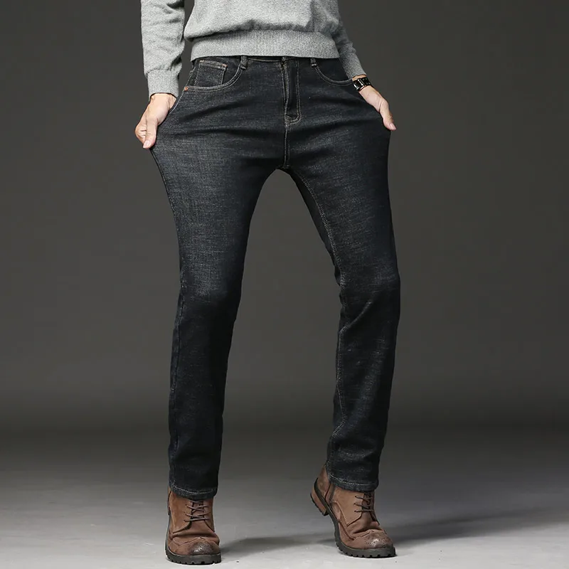 2019 New Men s Spring Summer Thin Light Slight Stretch Straight Fit Jeans Male Blue Black Pants Mens High Quality 2019 New Men s Spring Summer Thin Light Slight Stretch Straight Fit Jeans Male Blue Black Pants Mens High Quality