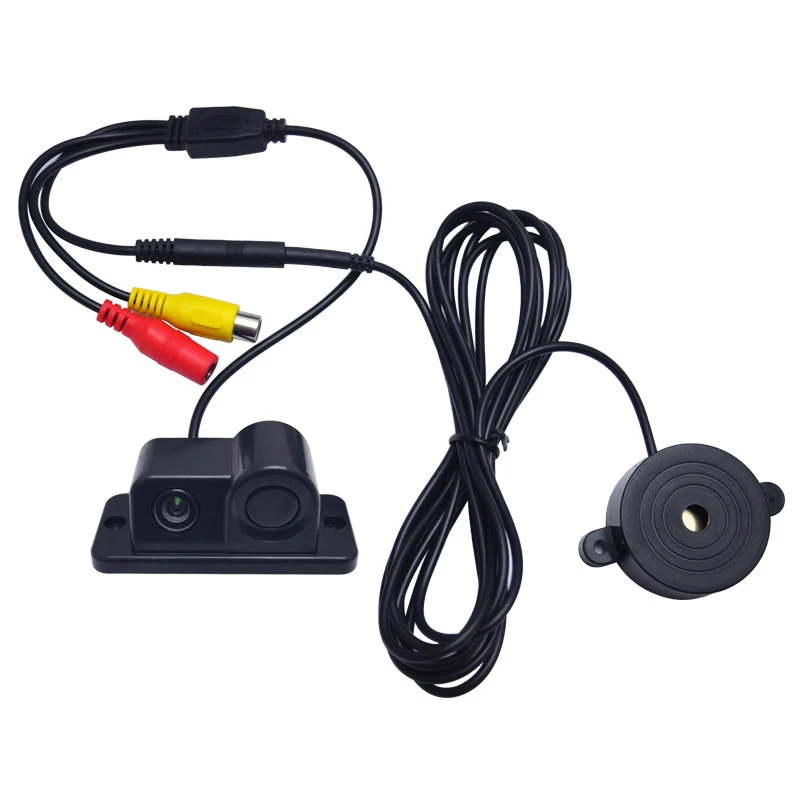 2 In 1 Car Parking Sensors Reversing Radar 170 Degree Wide Angle Car