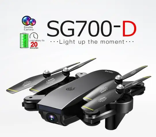 SG700 D дрона с дистанционным управлением Камера HD поток Dual Управление вертолет