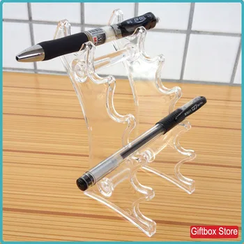 

Clear Transparent Plastic Pen Pencil Display Holder
