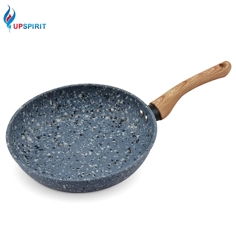 

Upspirit Granite Coating Frying Pan Non-stick Soup Pot Pancake Pans Cooking Skillet BPA Free For Gas Electric Stove Cookware