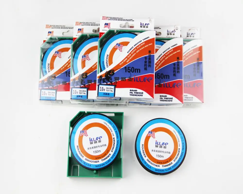 

iLure Nylon Fluorine Line 150m Transparent Carp Wire for Winter Ice Fishing Lines Super Strong Monofilament Pesca