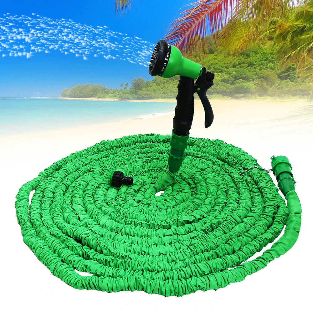 25FT 100FT Magic Flexible Garden Hose Expandable Watering Hose Garden Plastic Hoses Telescopic
