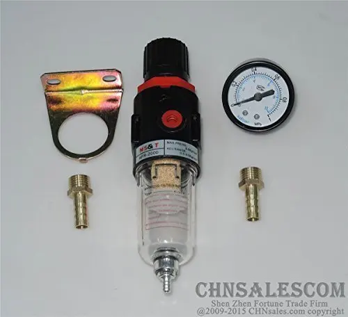 CHNsalescom регулятор воздушного фильтра AFR-2000 0 5 ~ 9. 9kgf/см 05-0.9MPa медный фильтр |